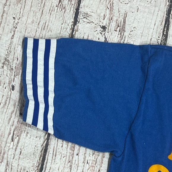 Vintage 80s Single Stitch Budget Officer Do it for Funds Humor 1980s Tshirt - Picture 5 of 6